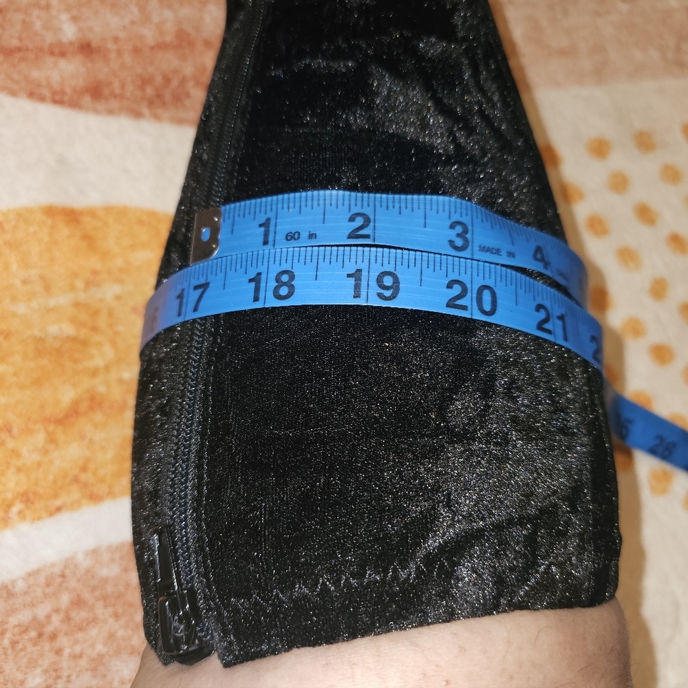 BCBGeneration Blk Women's Isra Velvet Inside Zipper Tall Boots NW/O BOX Sz 9 - Picture 16 of 16